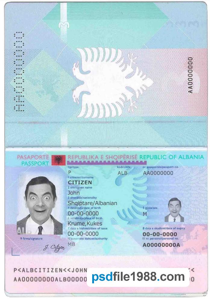 Albania Passport